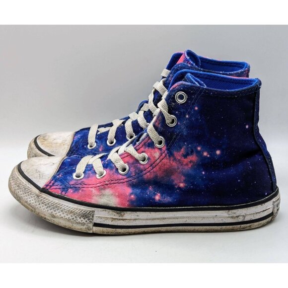 Converse Chuck Taylor All Star Miss Galaxy Stars High Top Size 3 Juniors Shoes - Picture 4 of 7